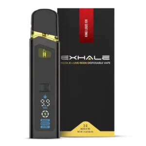 Delta-8 + Live Resin Disposable Vape