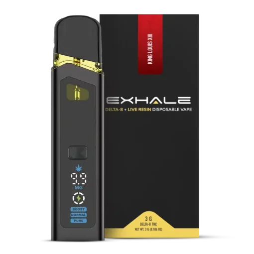 Delta-8 + Live Resin Disposable Vape